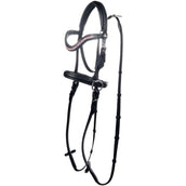 Funny Horses Bitless Bridle for Wooden Horses Black/Pink