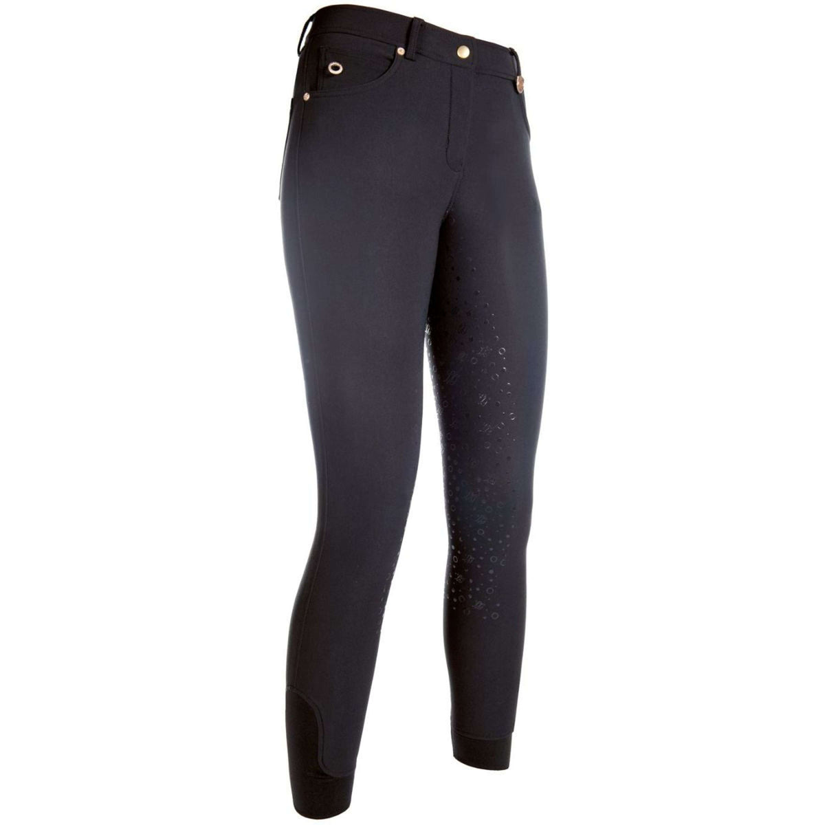 Lauria Garrelli Breeches Basic Silicon Seat Black