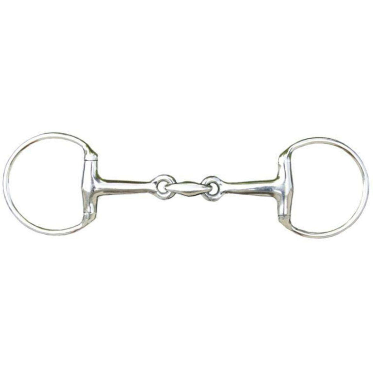 HKM Eggbutt Snaffle Lozenge Stainless Steel 18mm