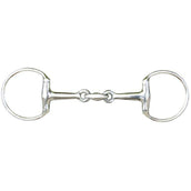 HKM Eggbutt Snaffle Lozenge Stainless Steel 18mm