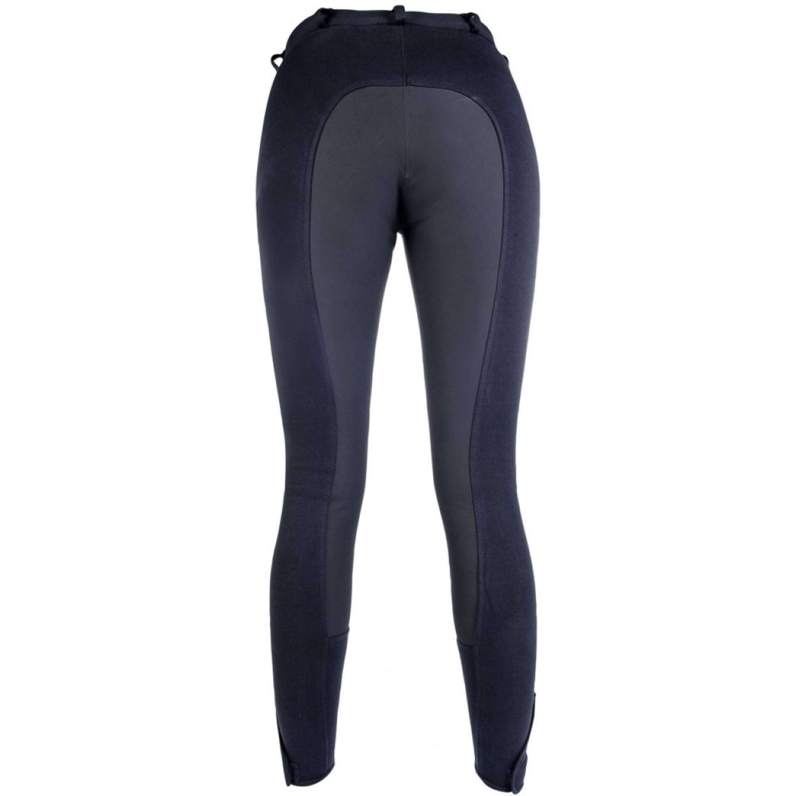 HKM Breeches Basic Belmtex Grip 3/4 Seat Black