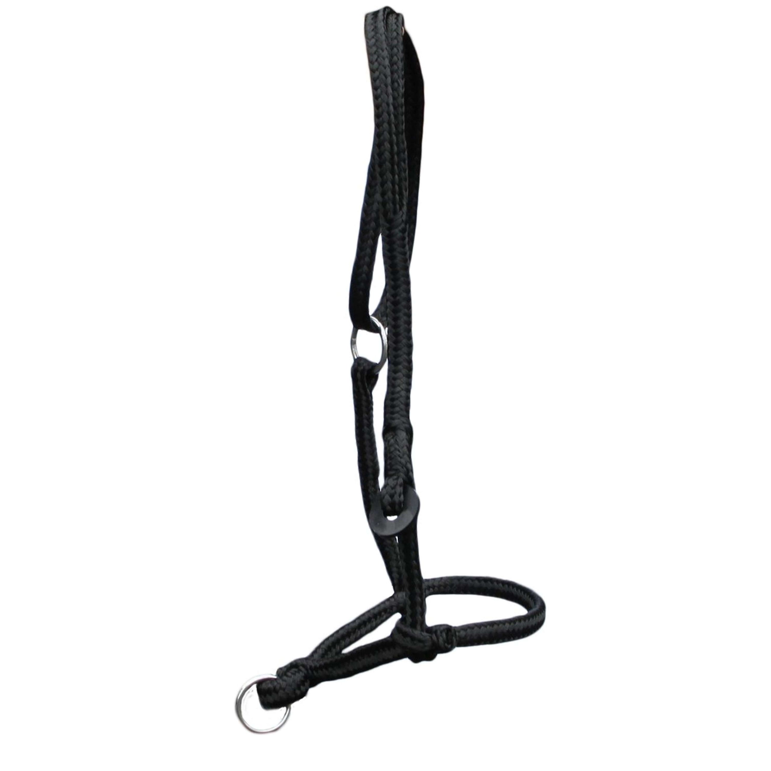 Agradi Cow halter adjustable wide Black