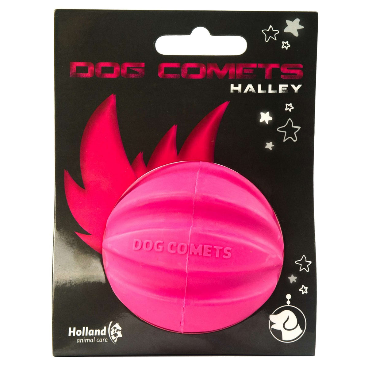 Dog Comets Ball Halley Pink