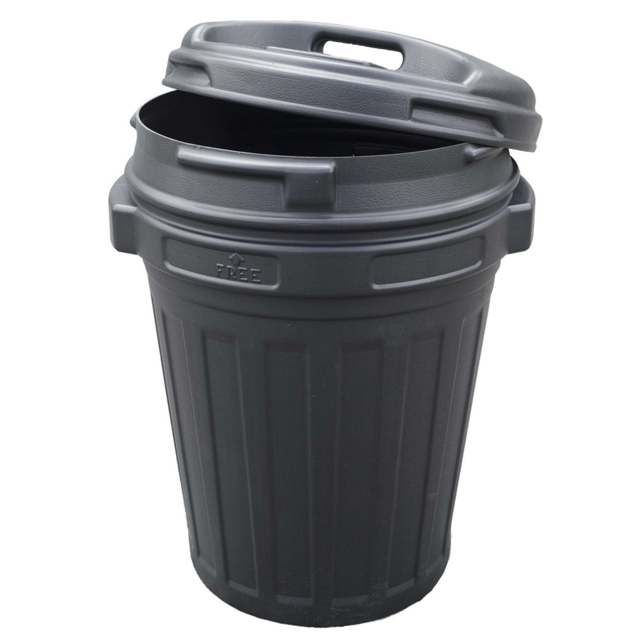 Feed Bucket with Twist Lock 70L Black