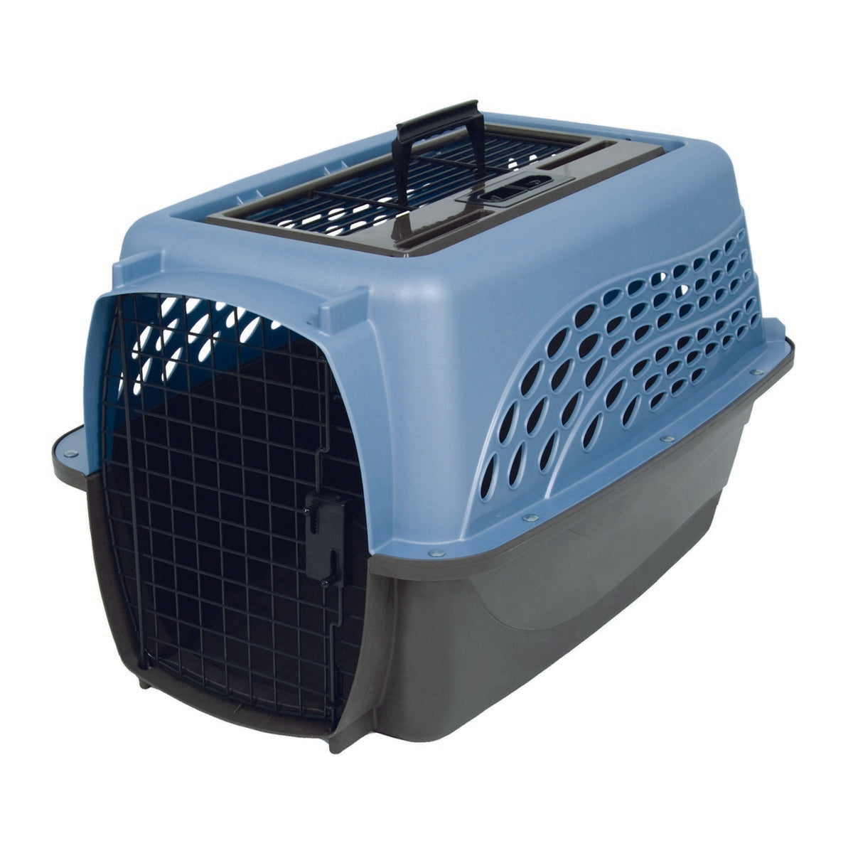 Petmate 4 Door Top Load kennel Blue