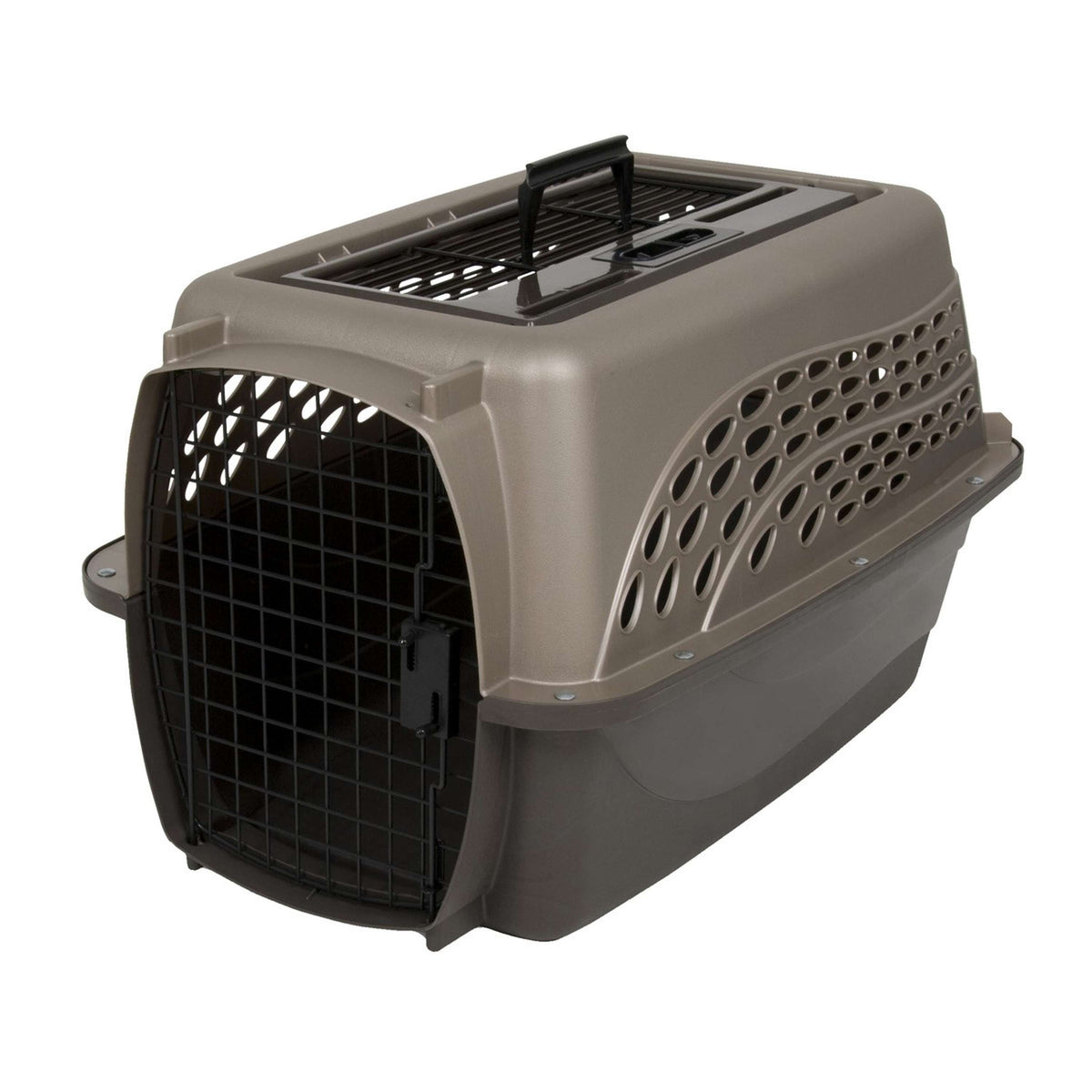 Petmate 4 Door Top Load kennel Brown