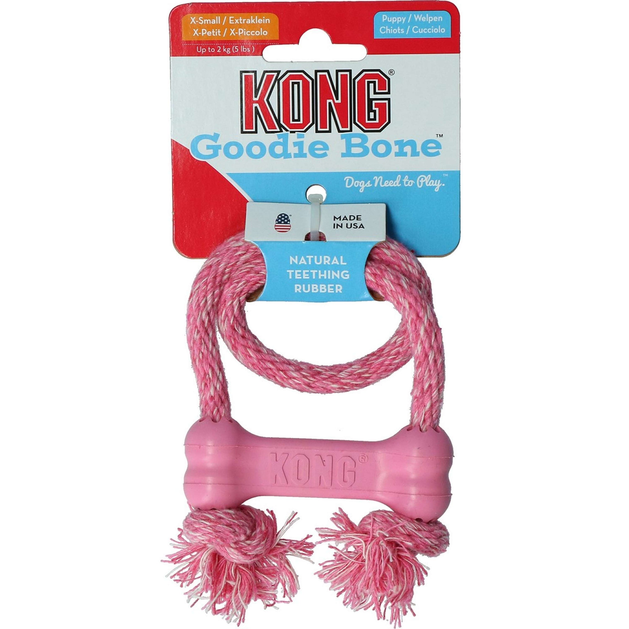 KONG Googie Bone Puppy with Rope