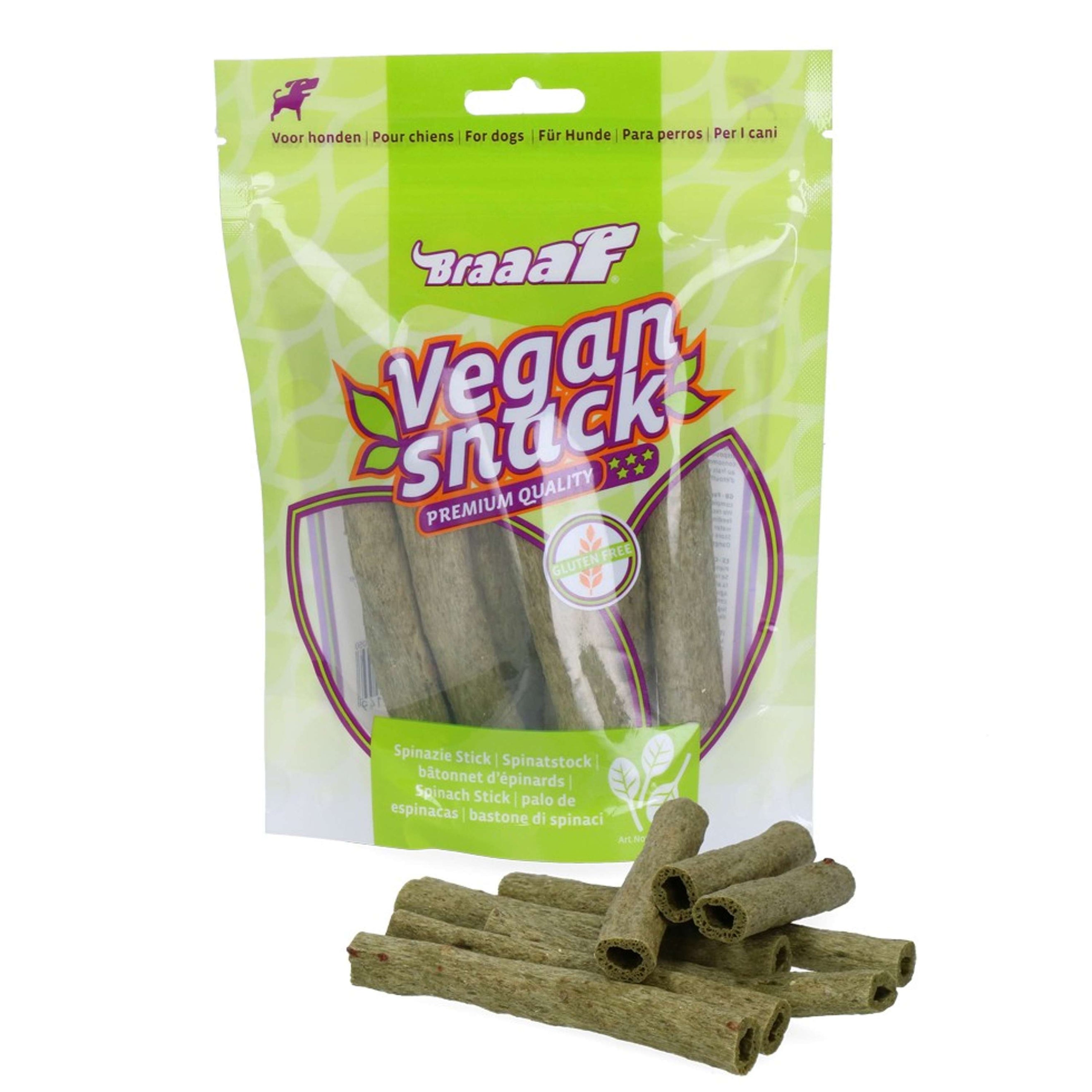 Braaaf Snack Vegan Green Braaaf Snack Vegan Green