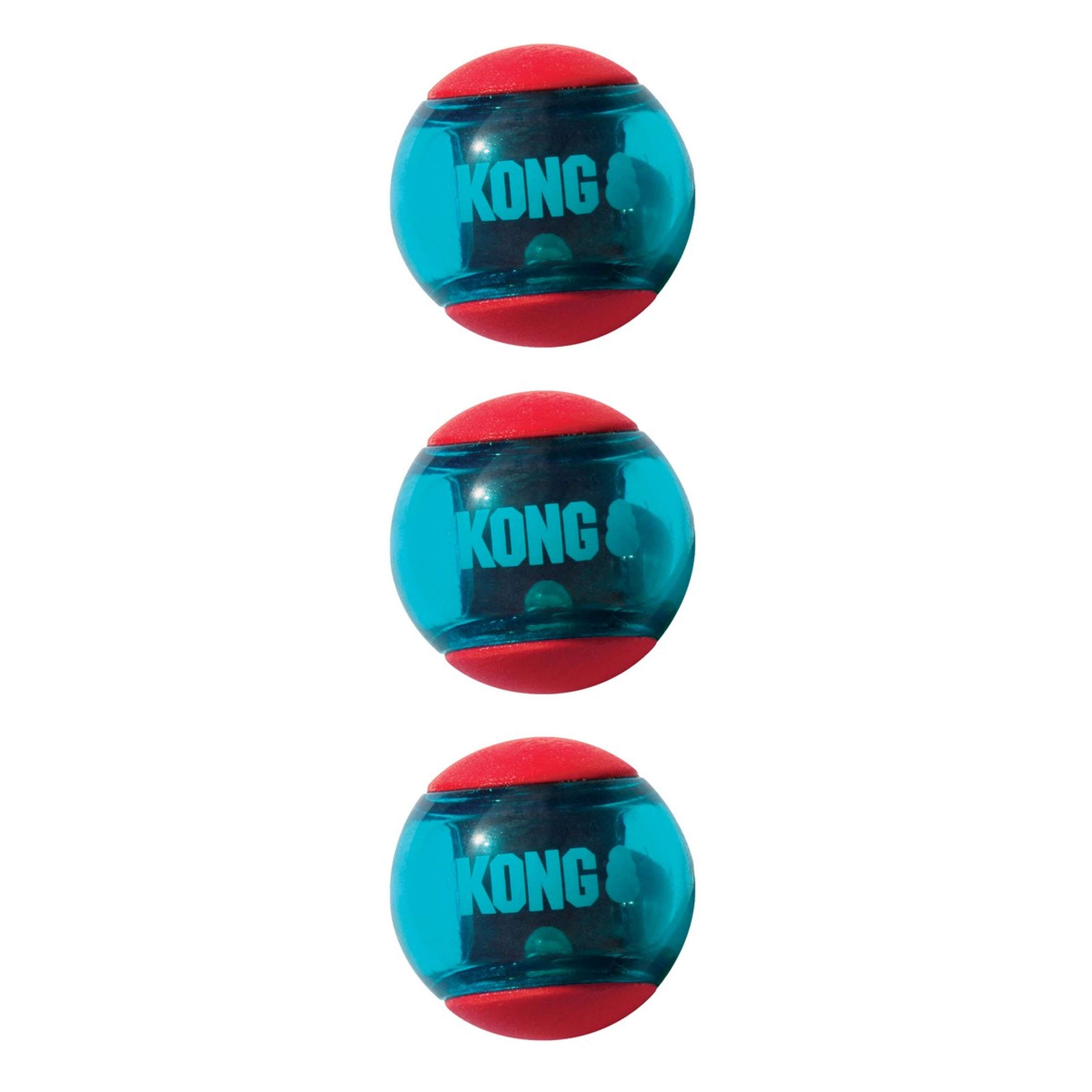 KONG Squeez Action Red