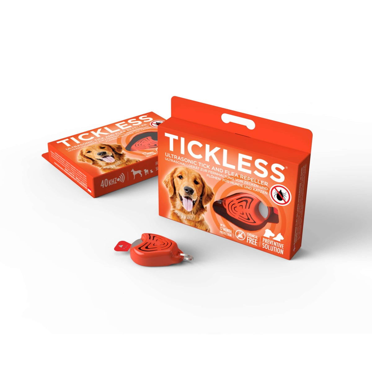 Tickless Anti flea and tick Orange