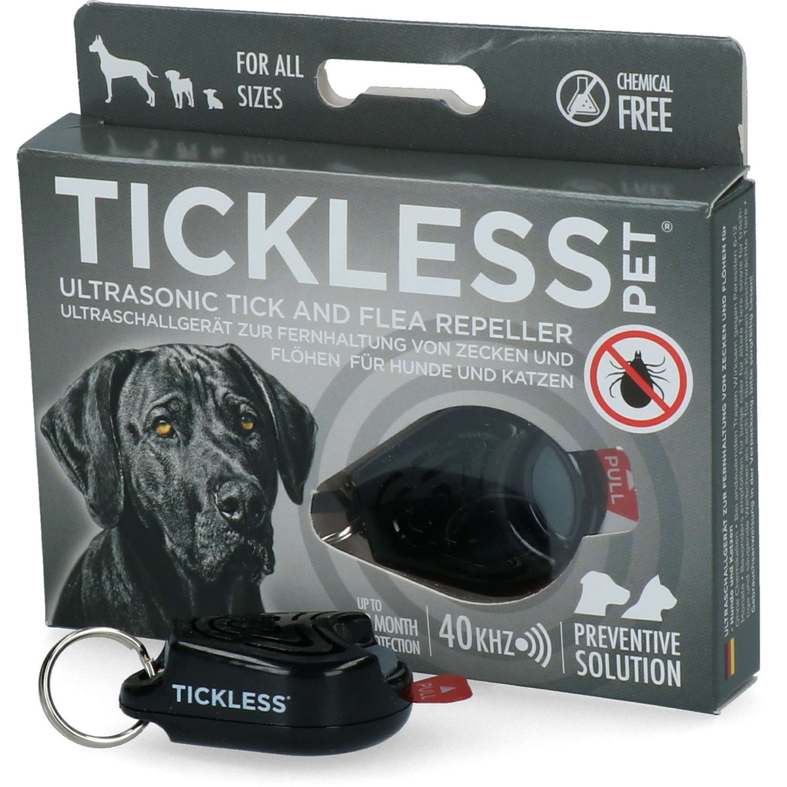 Tickless Anti flea and tick Black