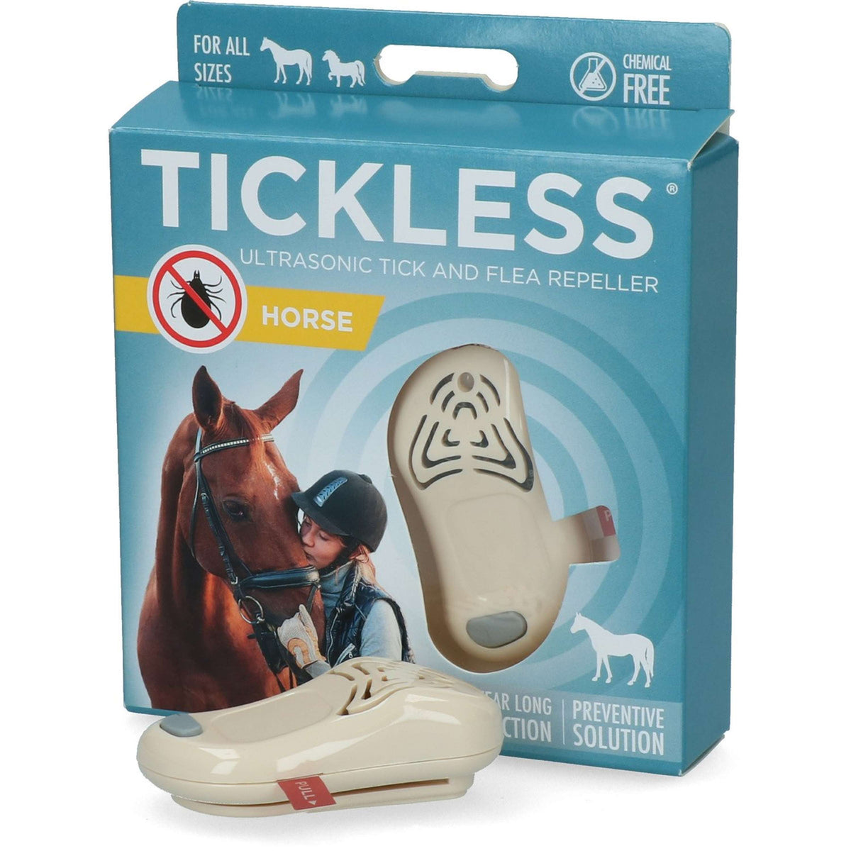 Tickless Anti flea and tick Horse Beige