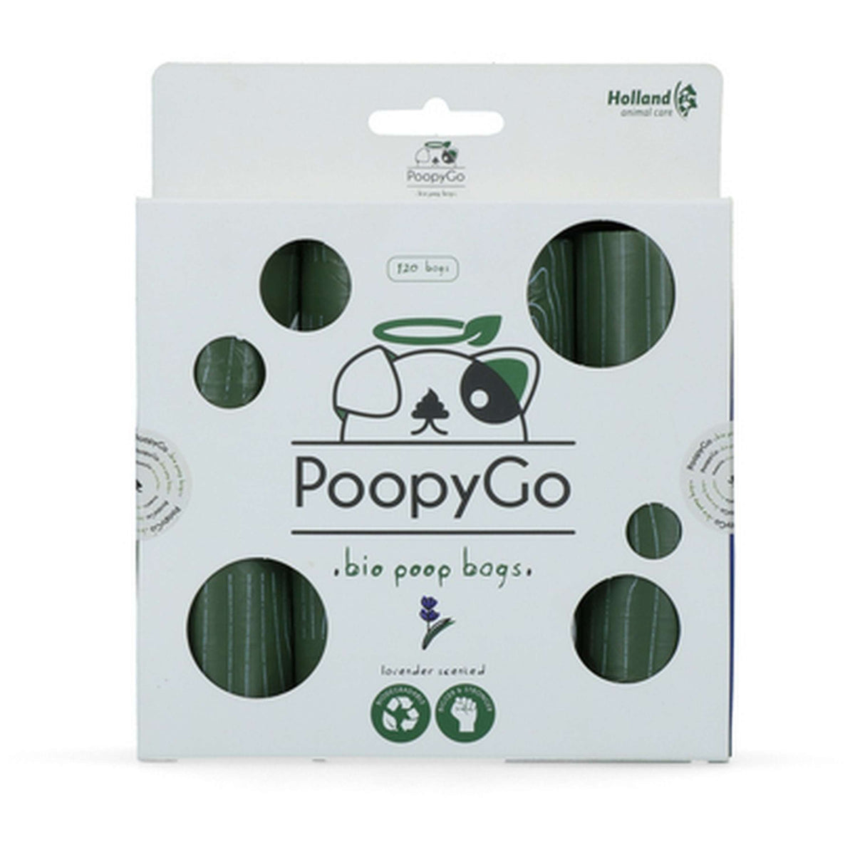 PoopyGo Bags Eco Friendly Lavender scent