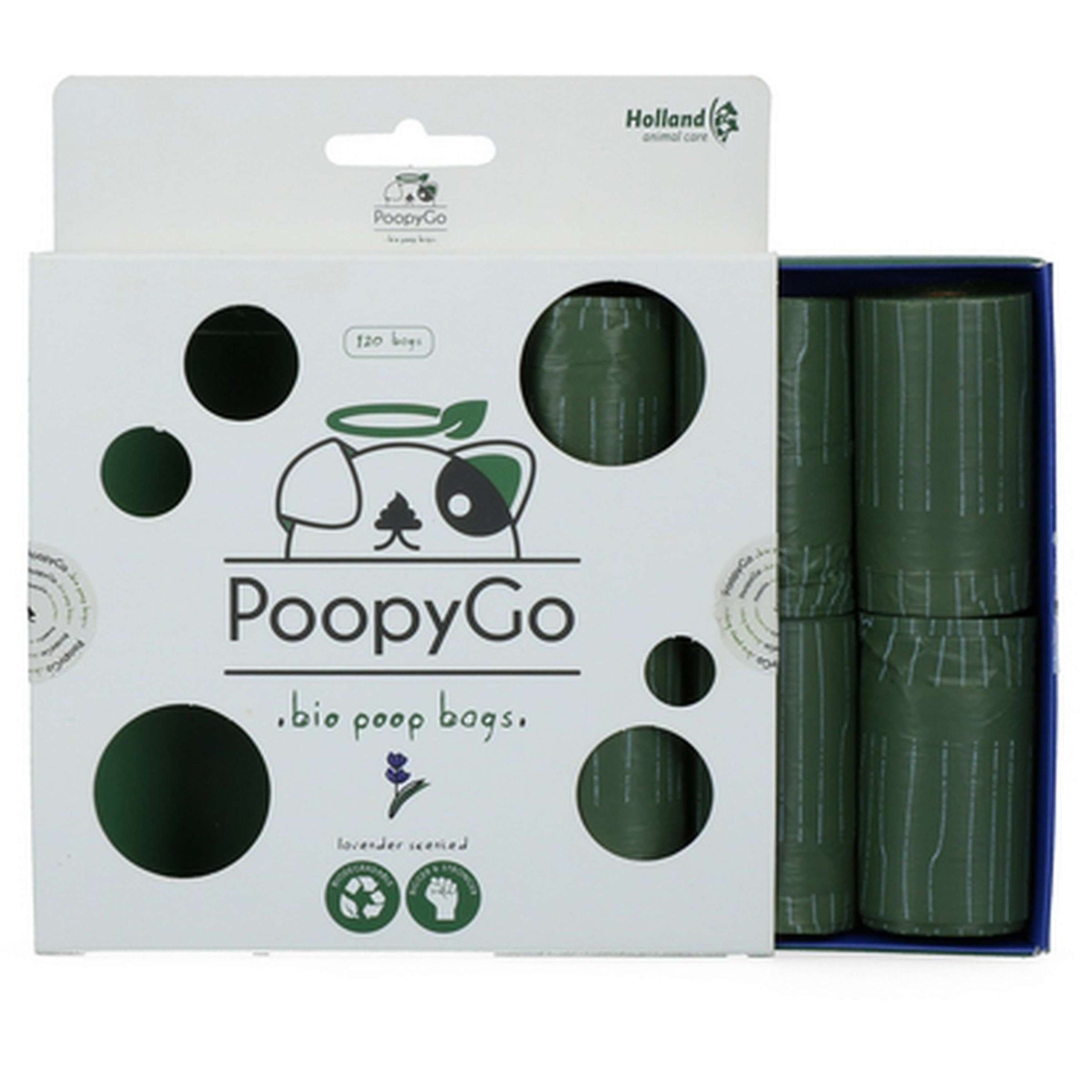 PoopyGo Bags Eco Friendly Lavender scent