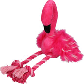 Pawise Flamingo Met Poten Van Touw Pink