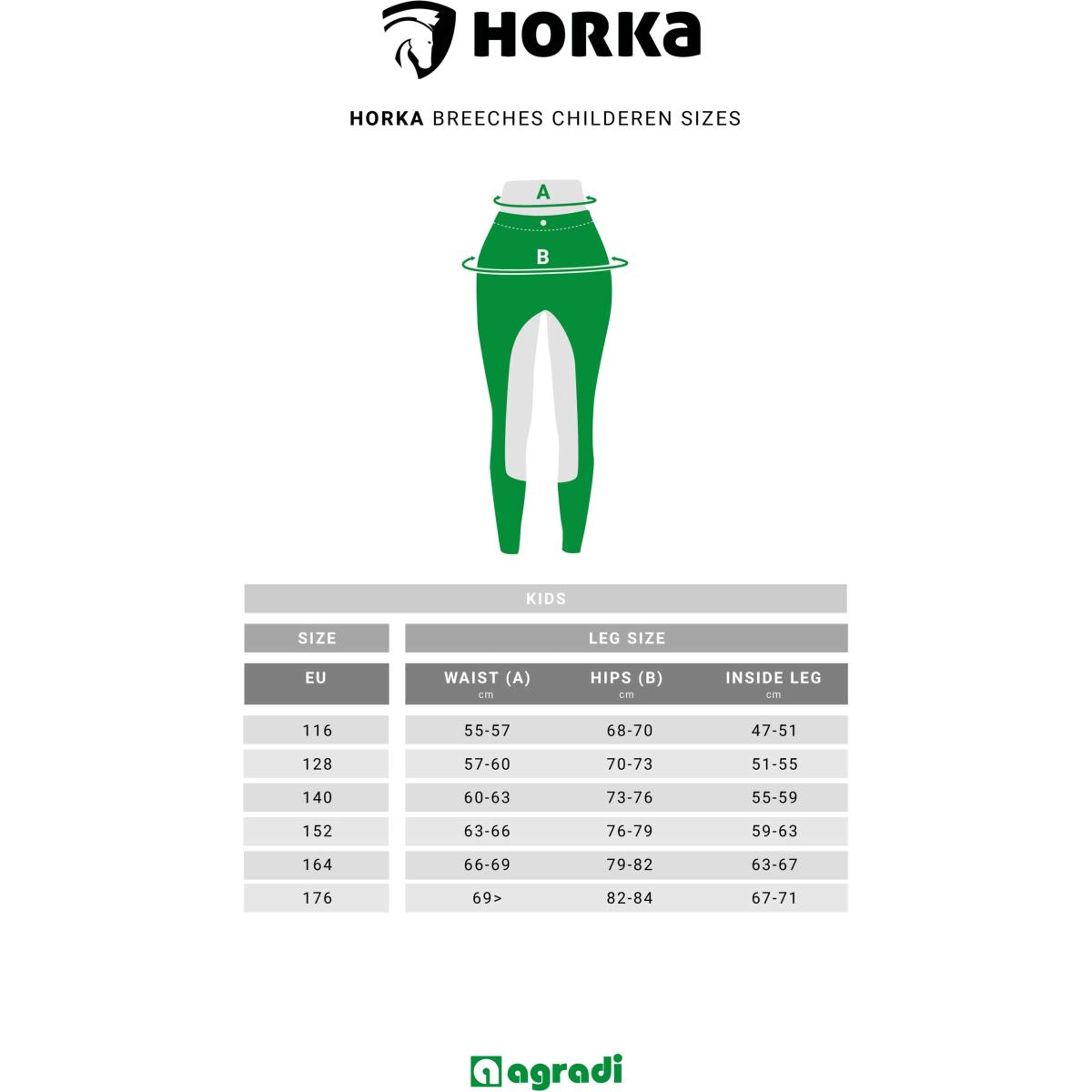 HORKA Riding Legging Momentum Black/Rosegold