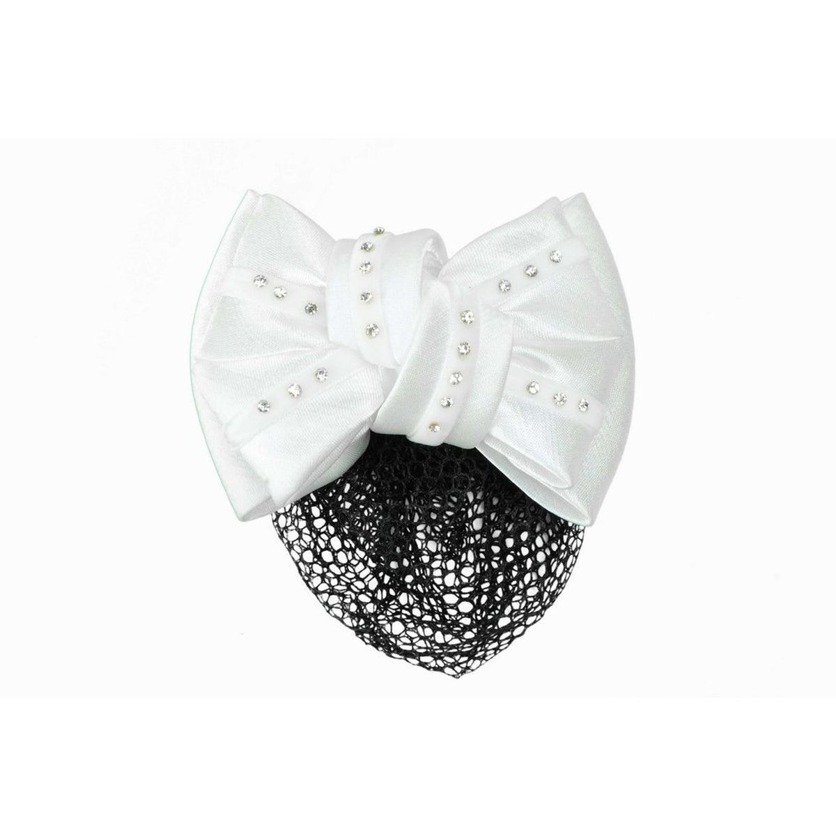 HORKA Show Bow With Strass White