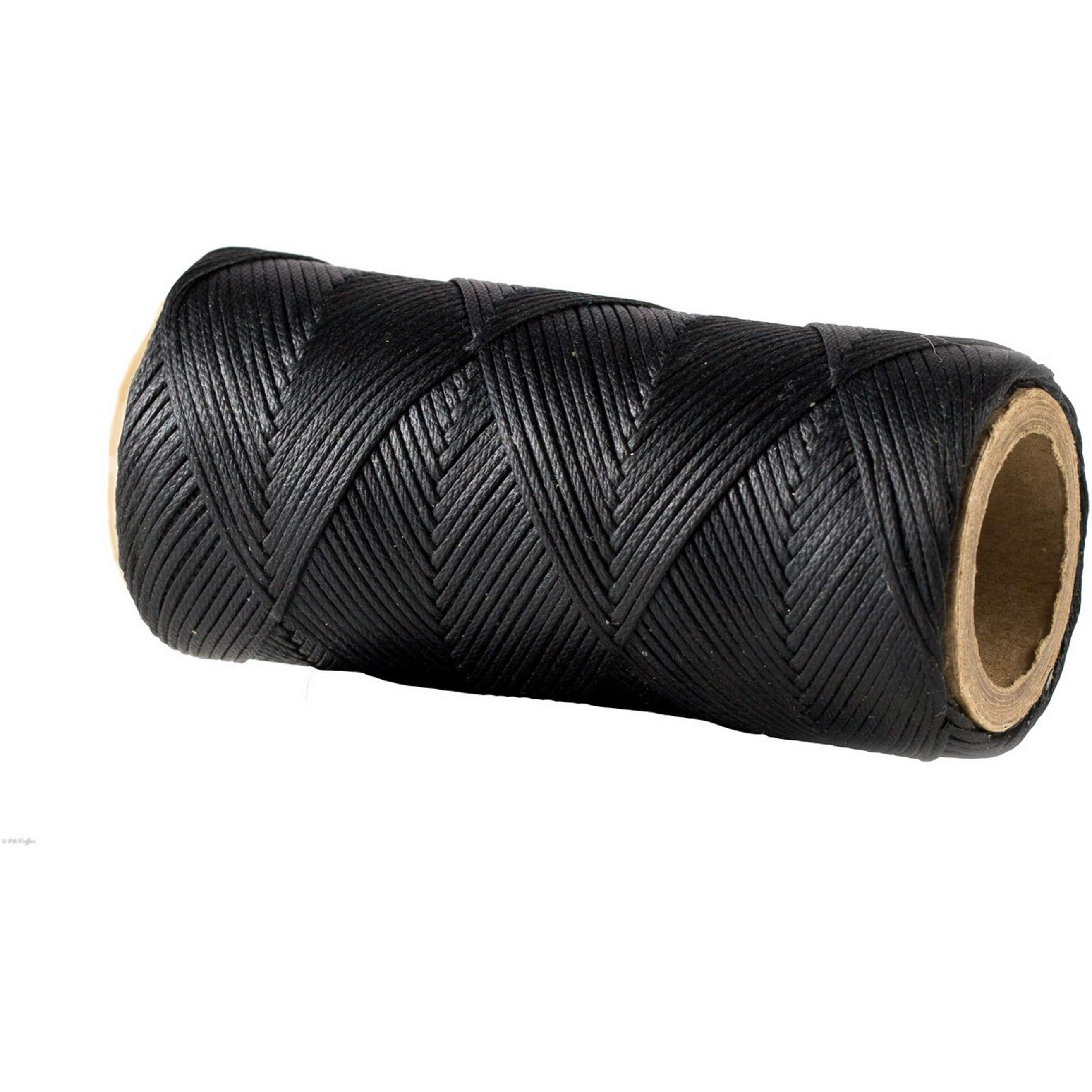 Horka Mane Plaiting Thread Waxed Black