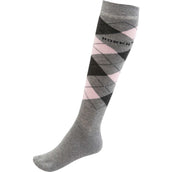 HORKA Socks Diamond Grey/Pink