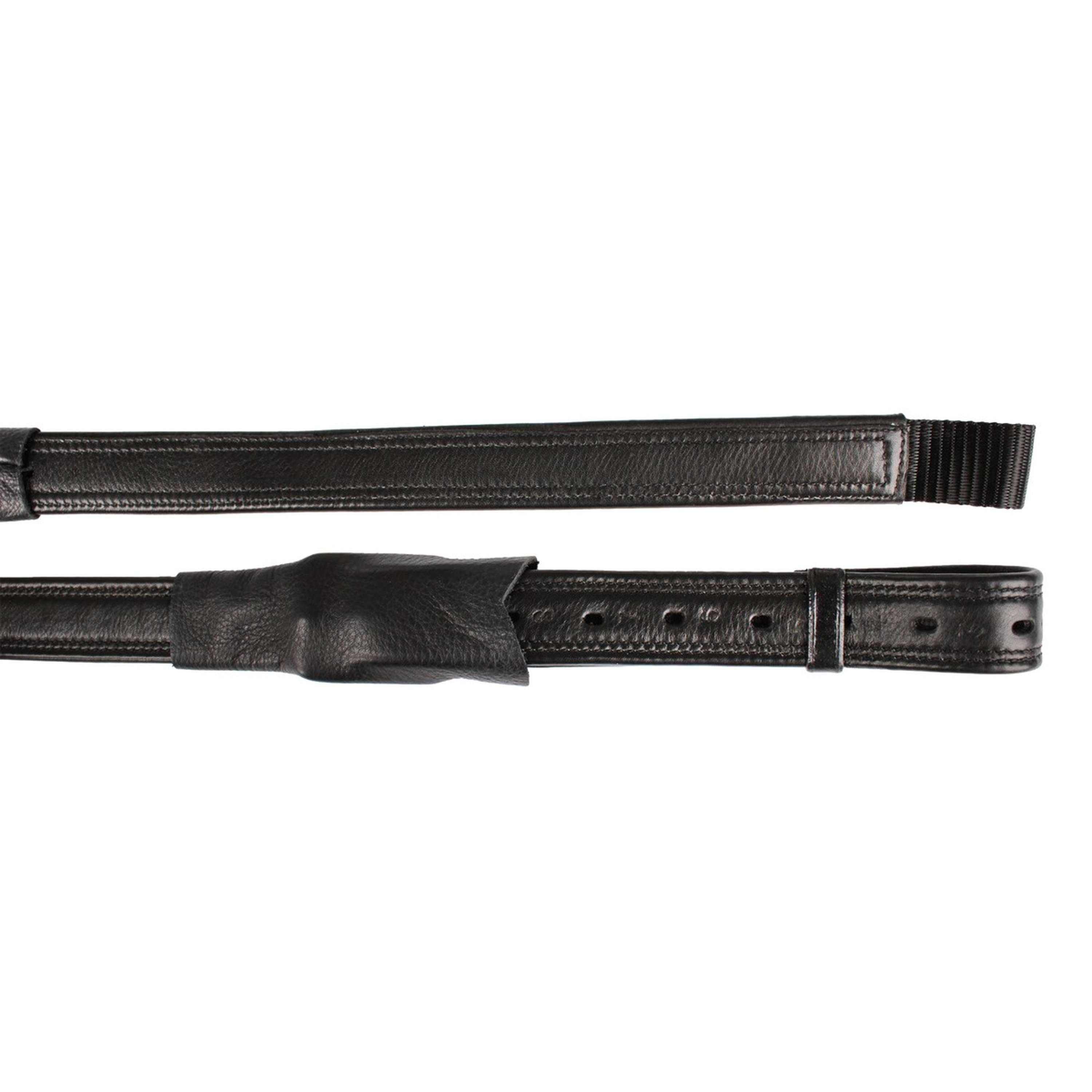 HORKA Stirrup Strap Nylon Dressage Black/Silver