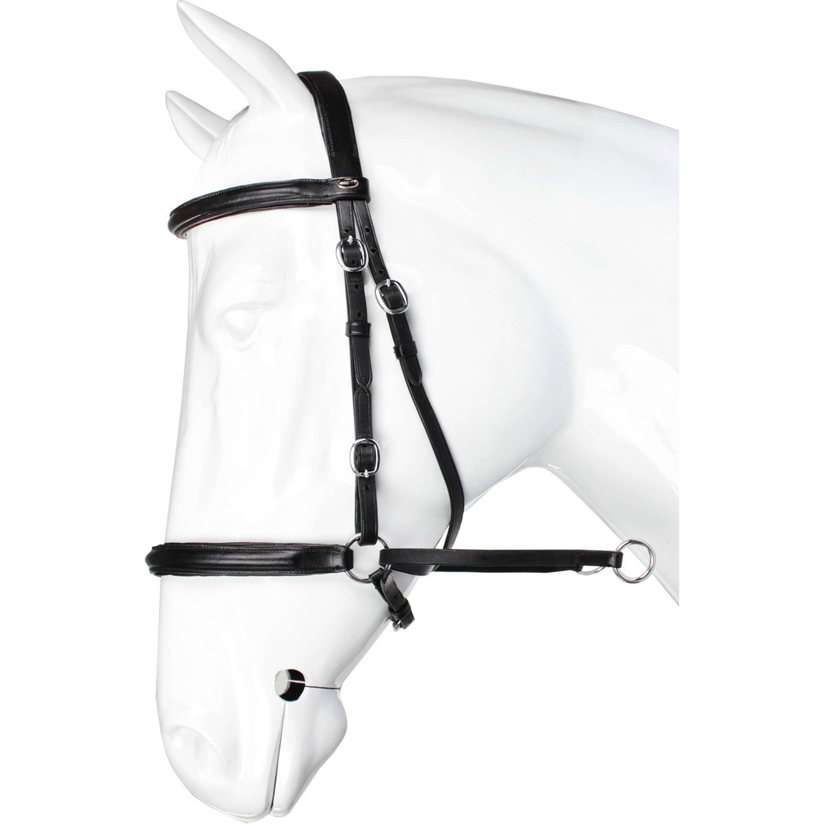 HORKA Bitless Bridle Black/Silver HORKA Bitless Bridle Black/Silver