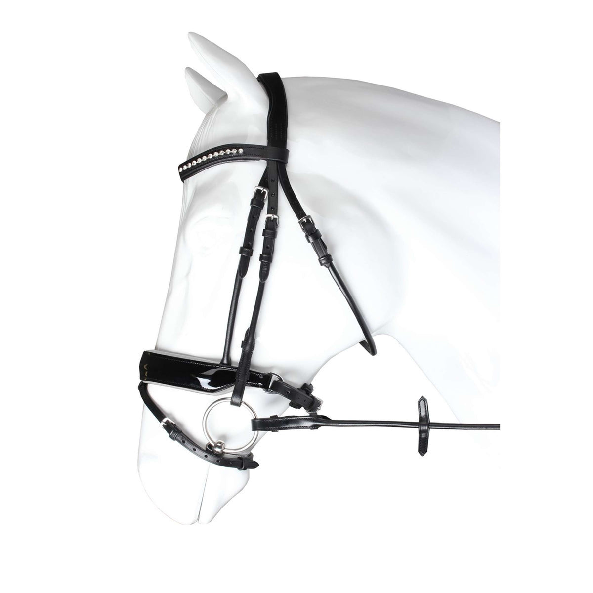 HORKA Bridle Favorit Black/White