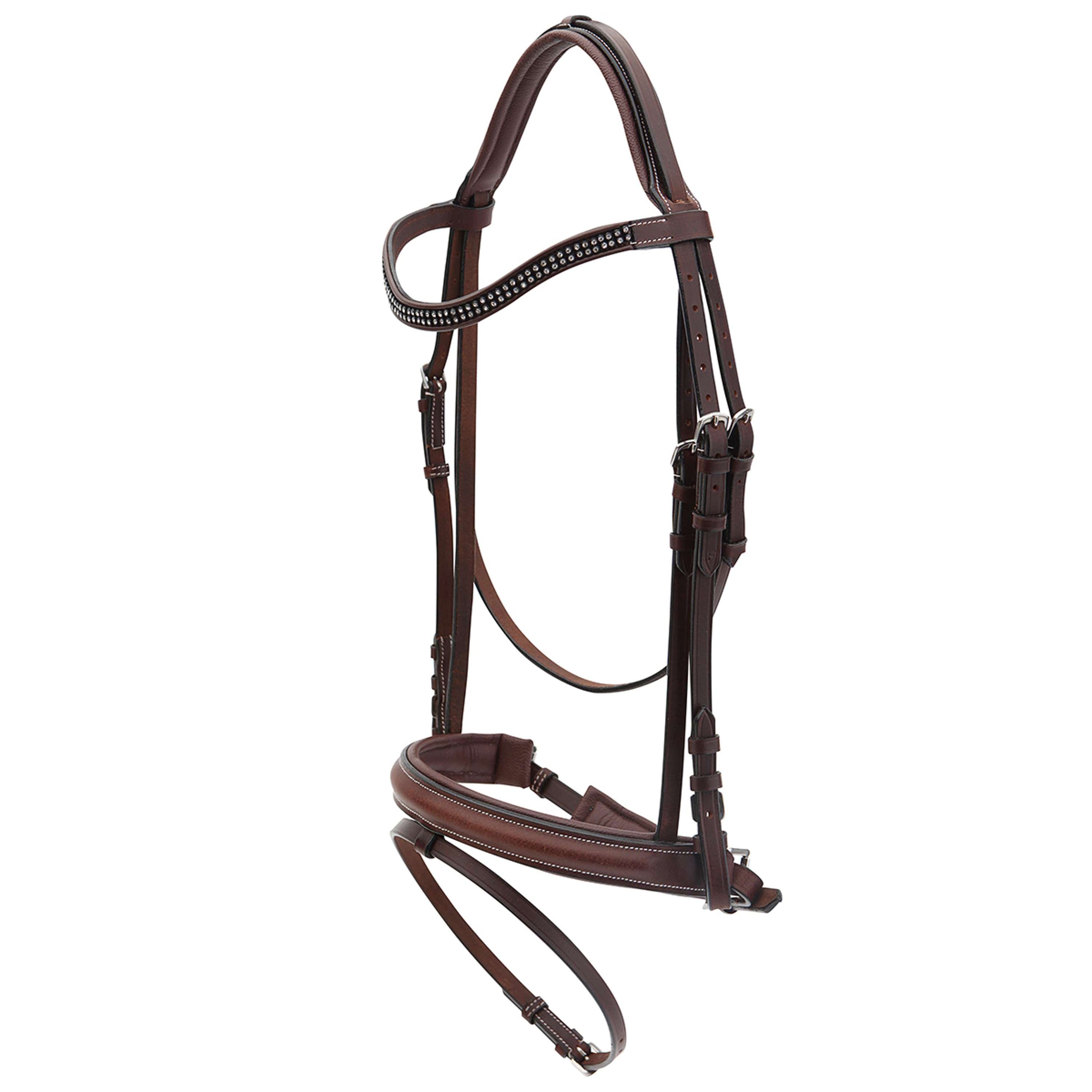 HORKA Bridle Nikki Brown Silver