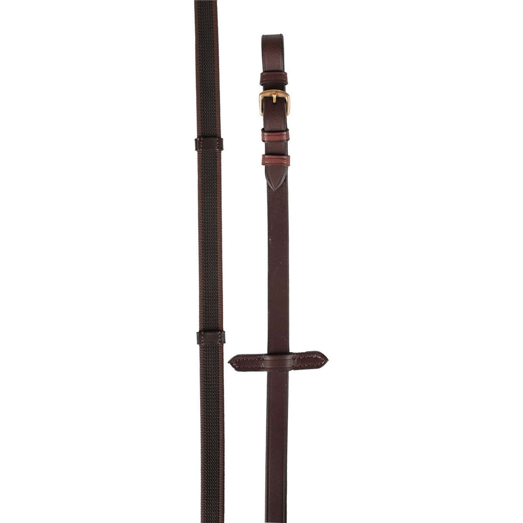 HORKA Anti Slip Reins Stoppers brown/gold