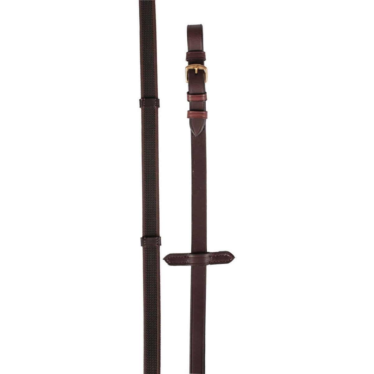 HORKA Anti Slip Reins Stoppers brown/gold