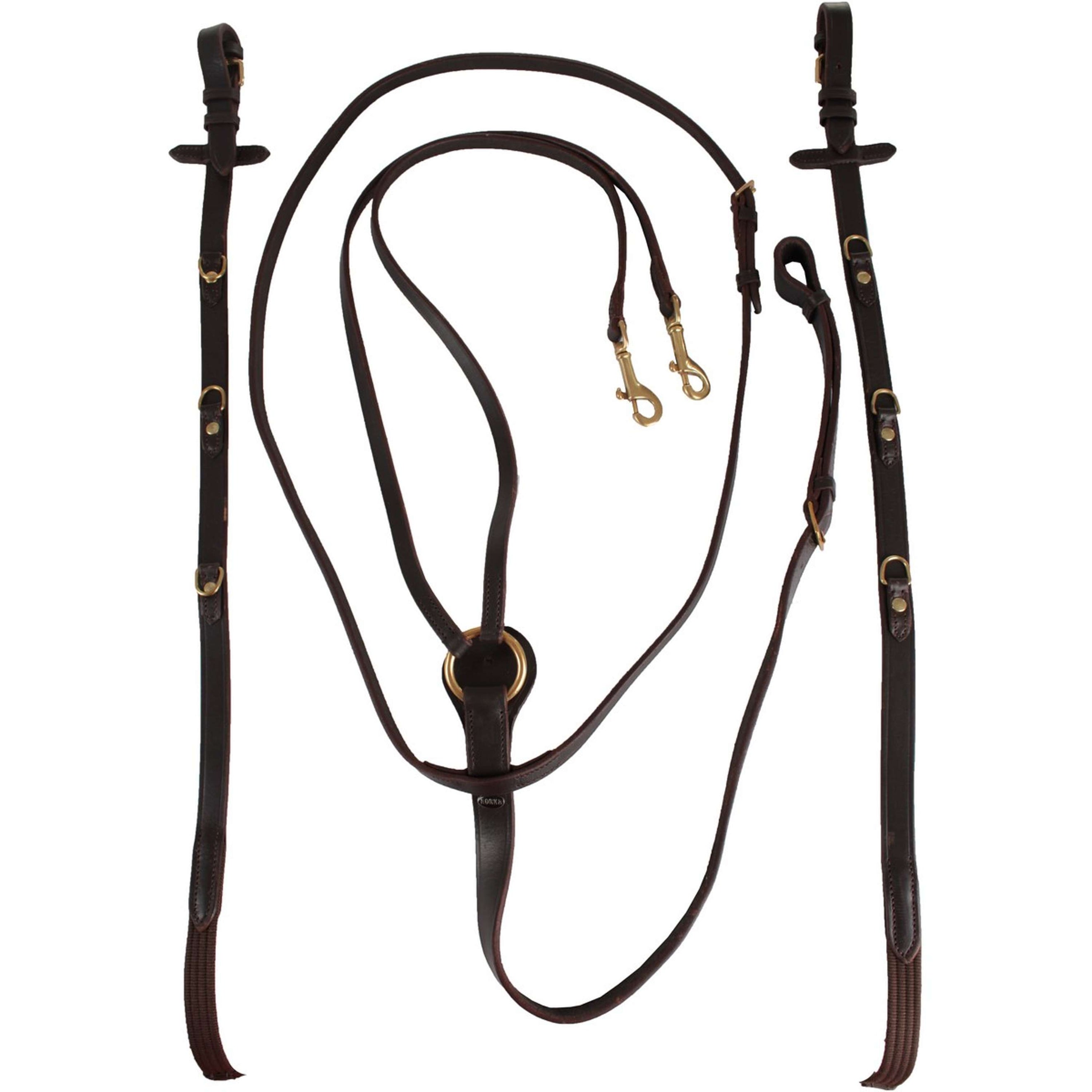 HORKA Thiedeman Reins brown/gold