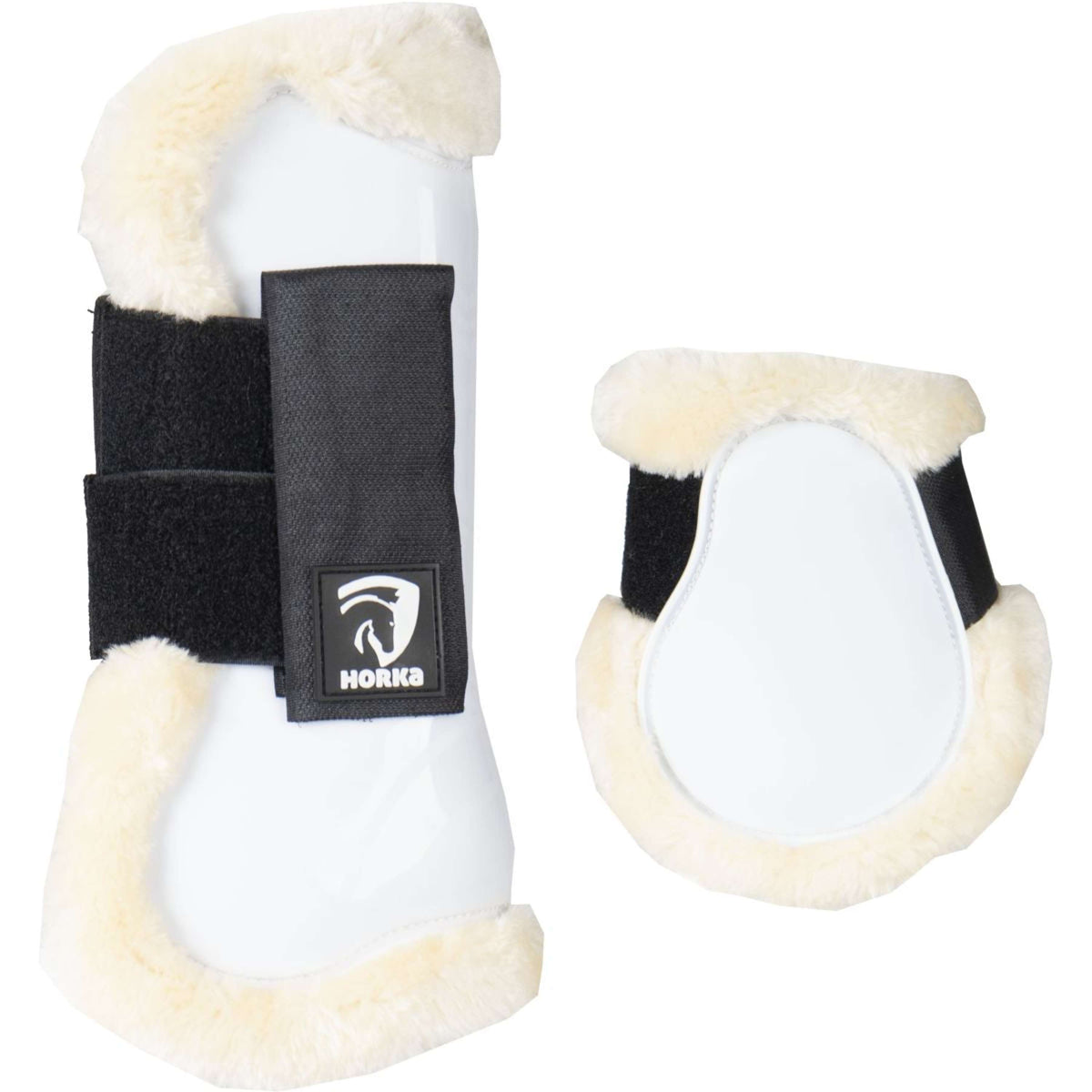 HORKA Leg Protector Set Fur White