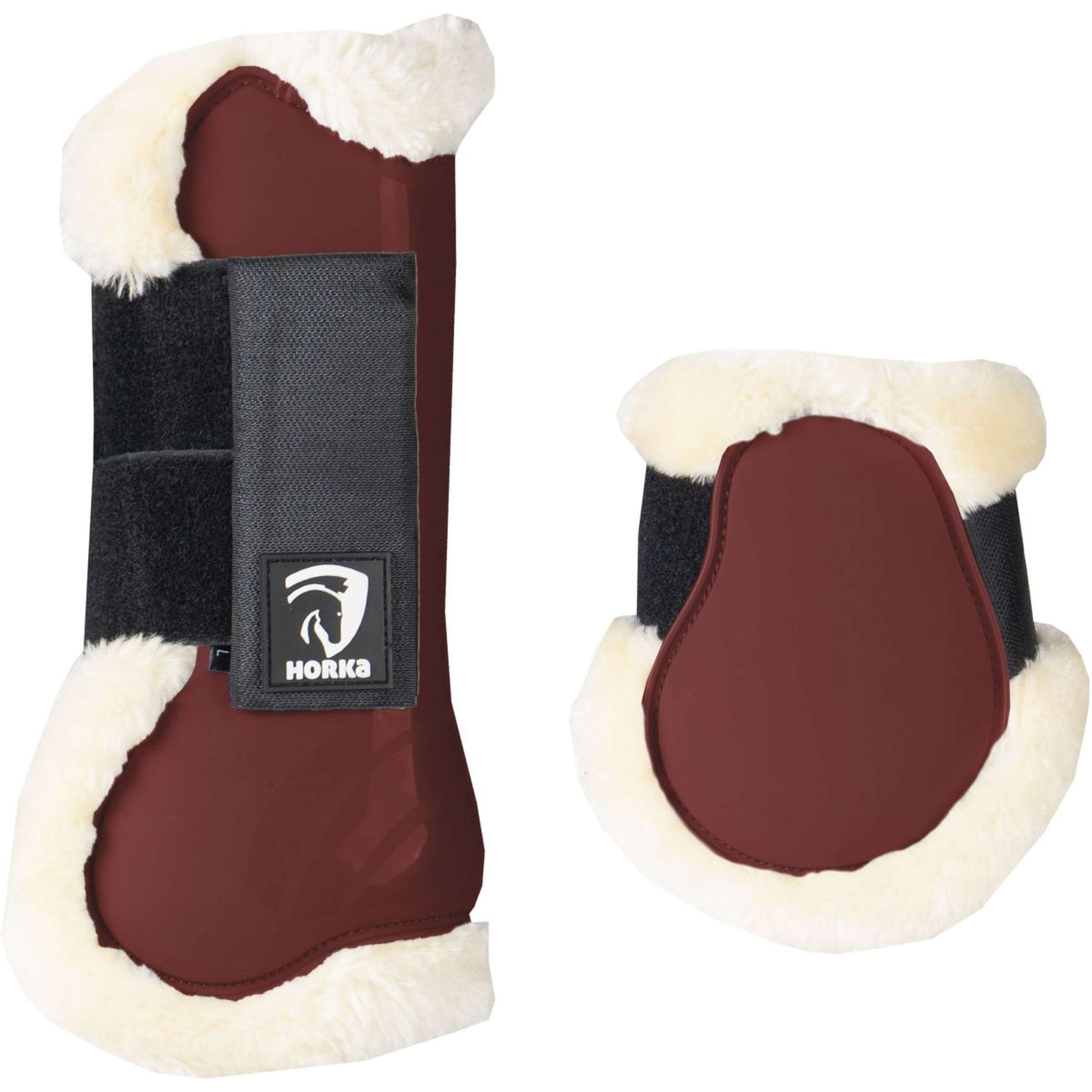 HORKA Leg Protector Set Fur Bordeaux