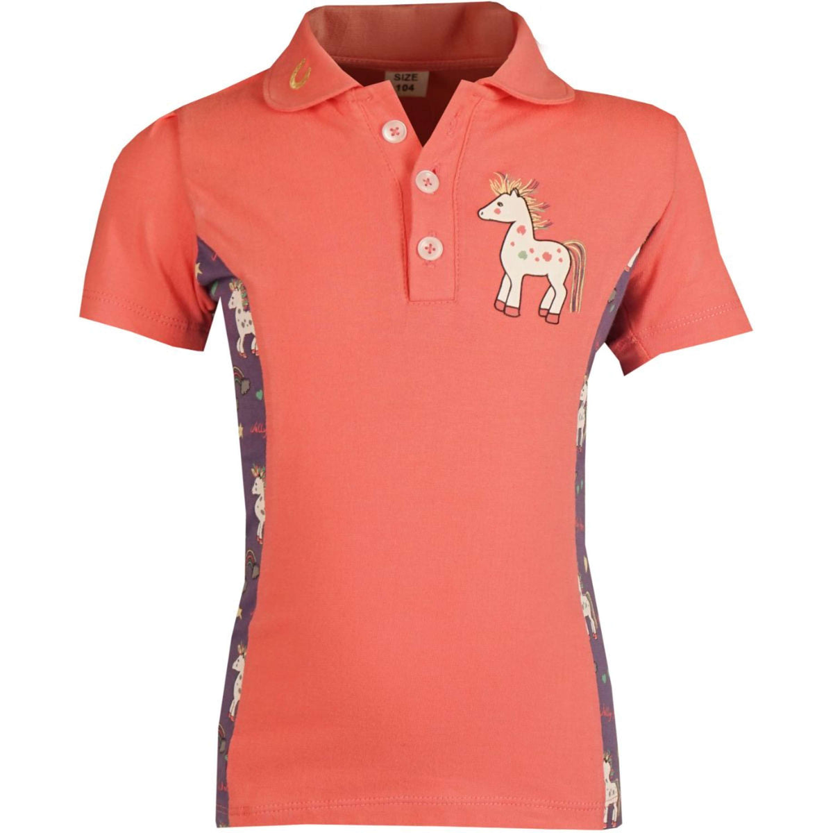 Horka Poloshirt Poppy Salmon