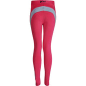 Red Horse Riding Legging Nina Junior Magenta