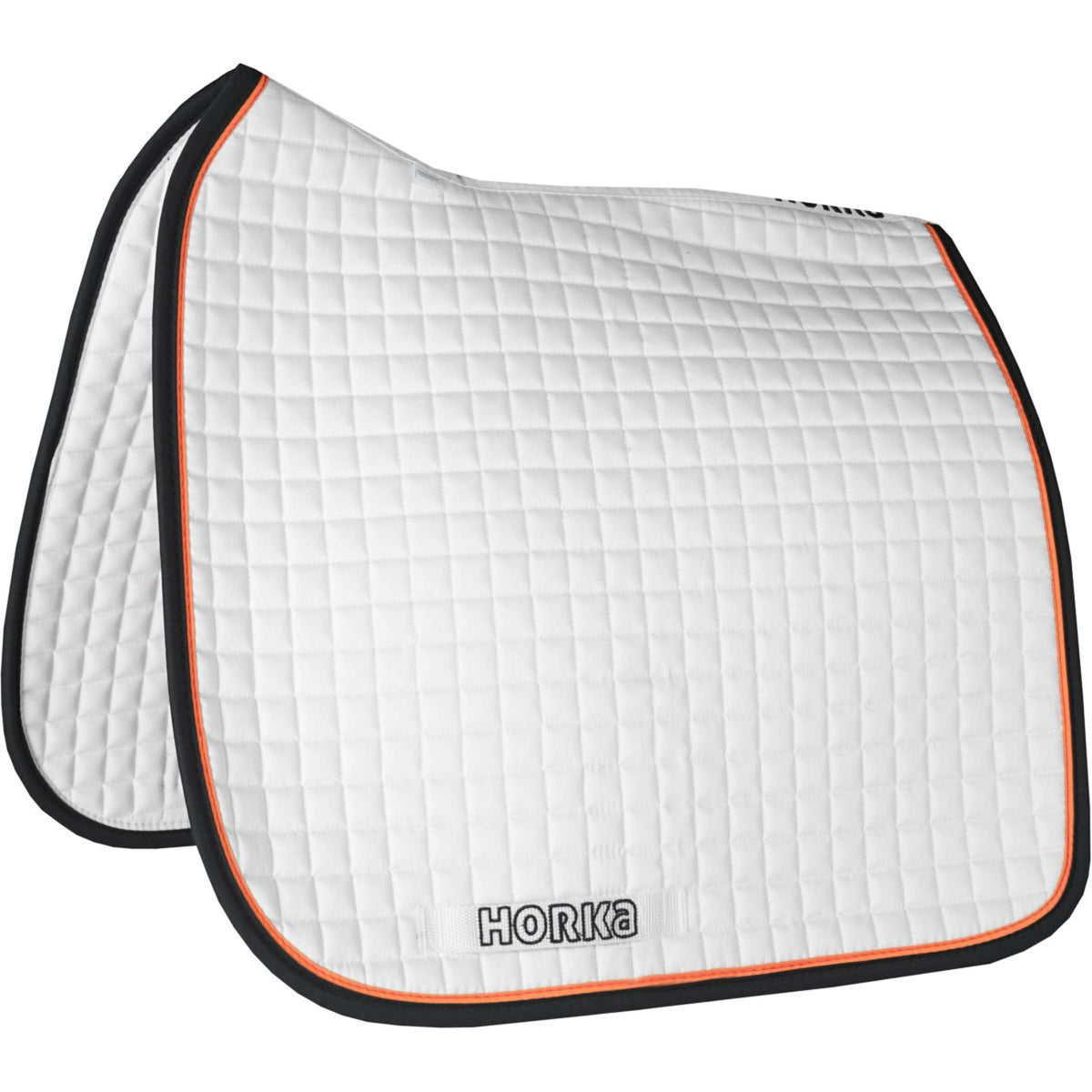 HORKA Saddlepad Chic Dressage White/Blue/Orange