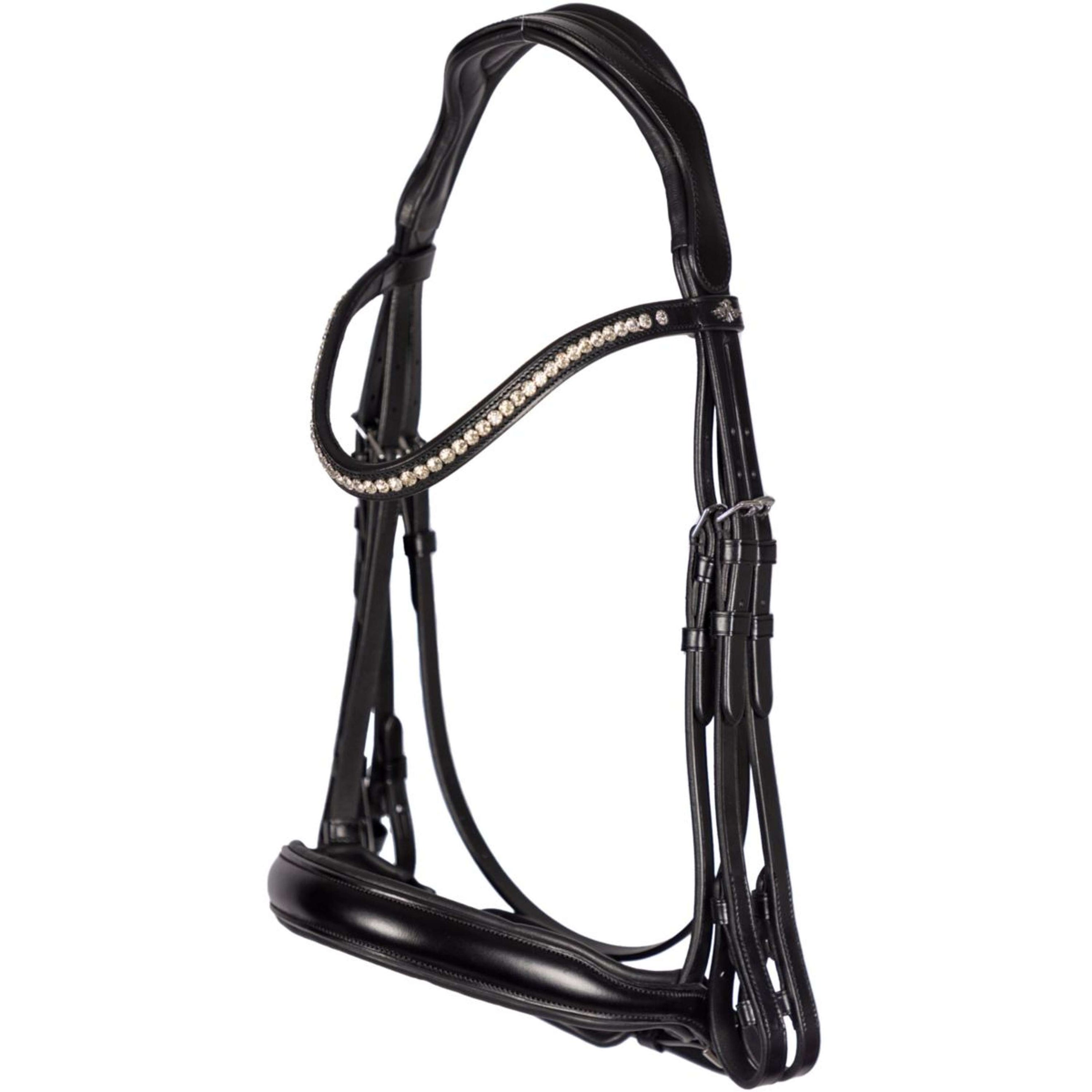 HV Polo Double Bridle Legacy Deluxe Black