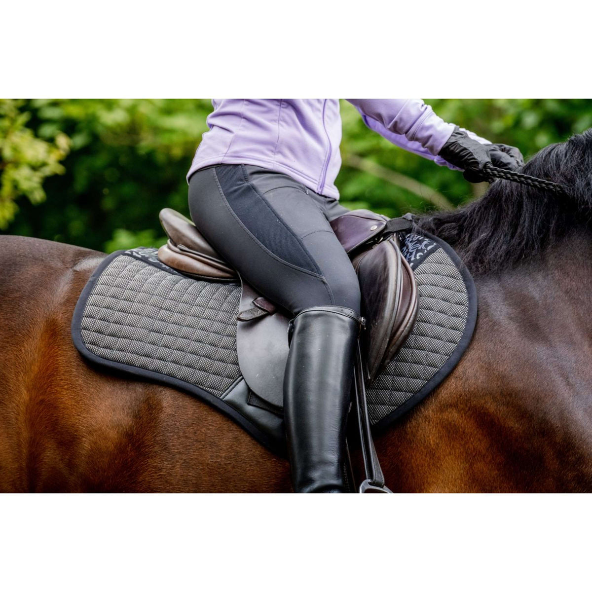 Horseware Saddlepad Comfort Tech Jumping Black