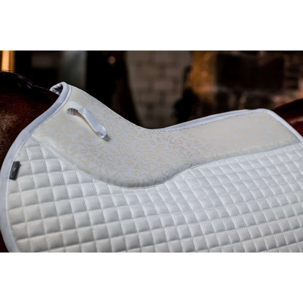 Horseware Saddlepad Comfort Tech Jumping White