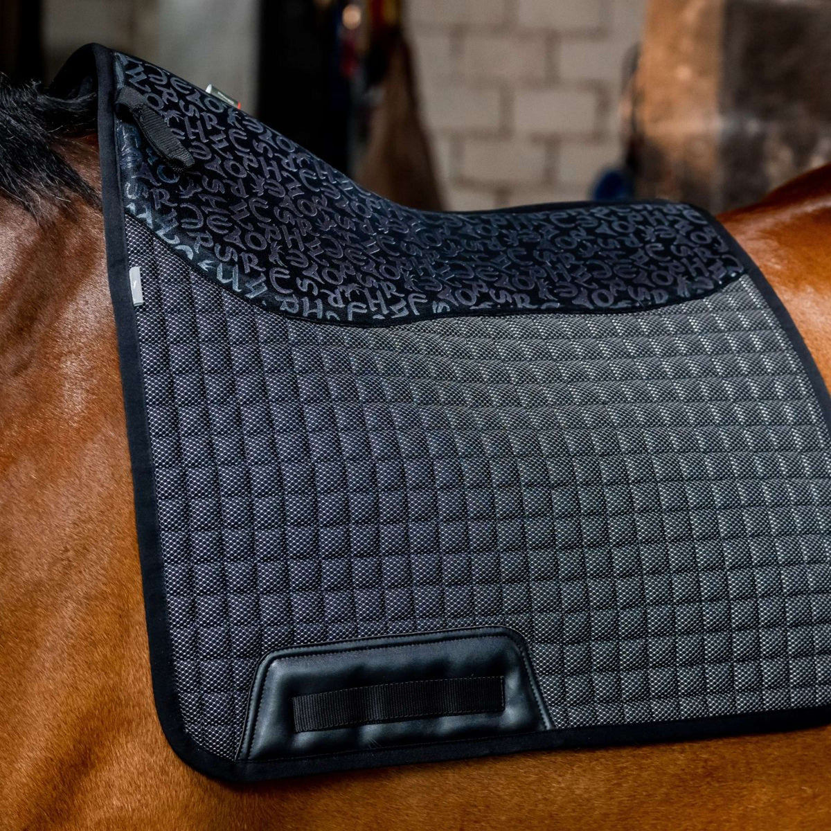 Horseware Saddlepad Comfort Tech Dressage Black