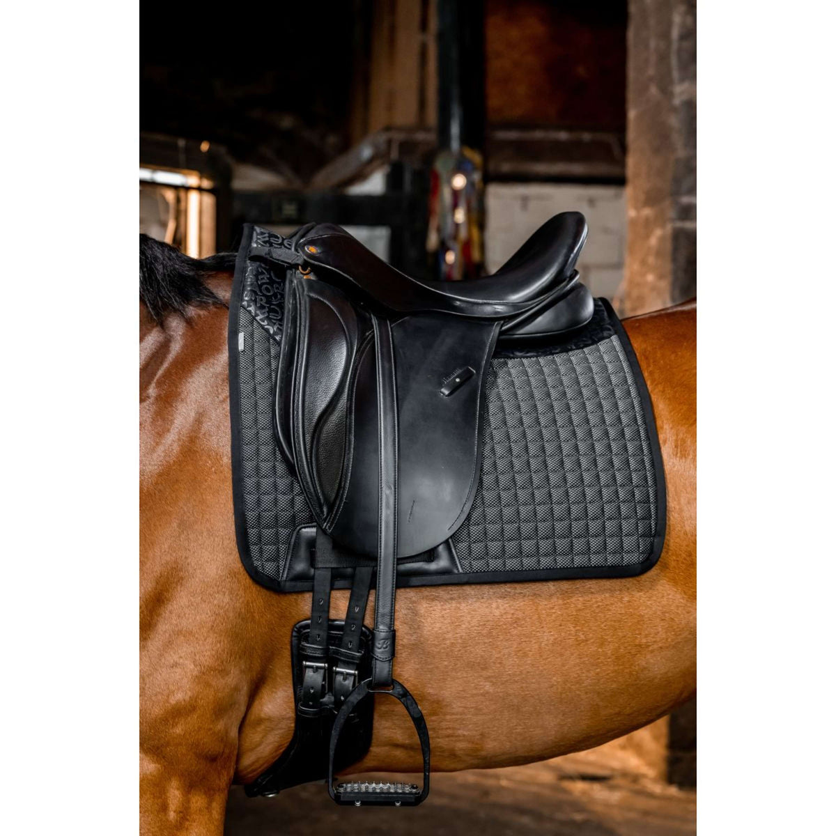 Horseware Saddlepad Comfort Tech Dressage Black