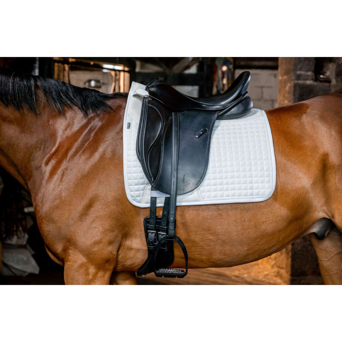 Horseware Saddlepad Comfort Tech Dressage White