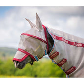 Rambo Fly Mask Plus Oatmeal/Cherry