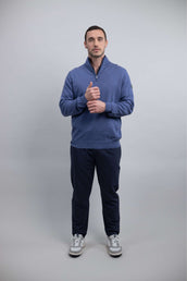 Harcour Sweater Parmo Men Denim