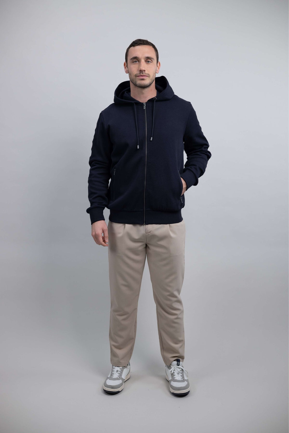 Harcour Zip-Hoodie Samson Men Marine