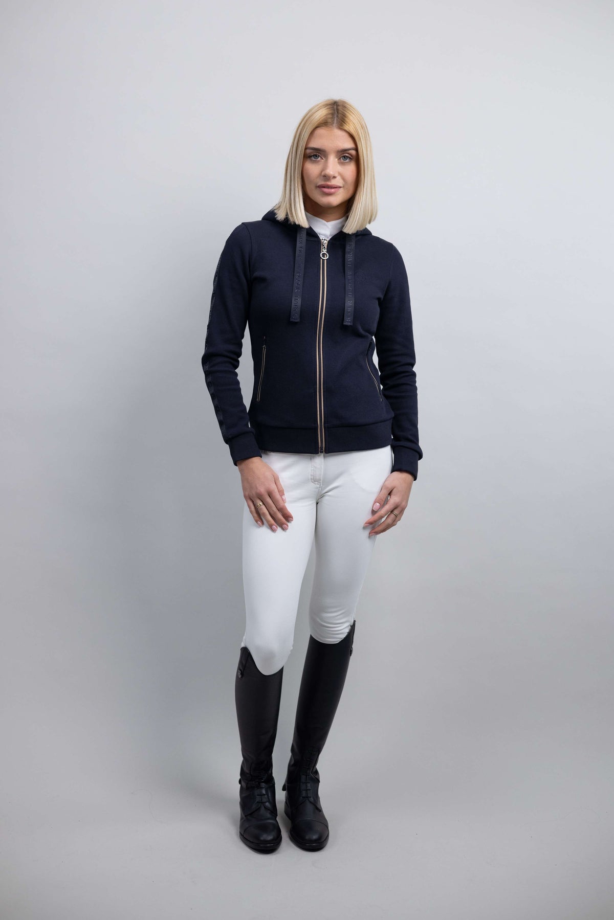 Harcour Zip-Hoodie Sultan Women Marine