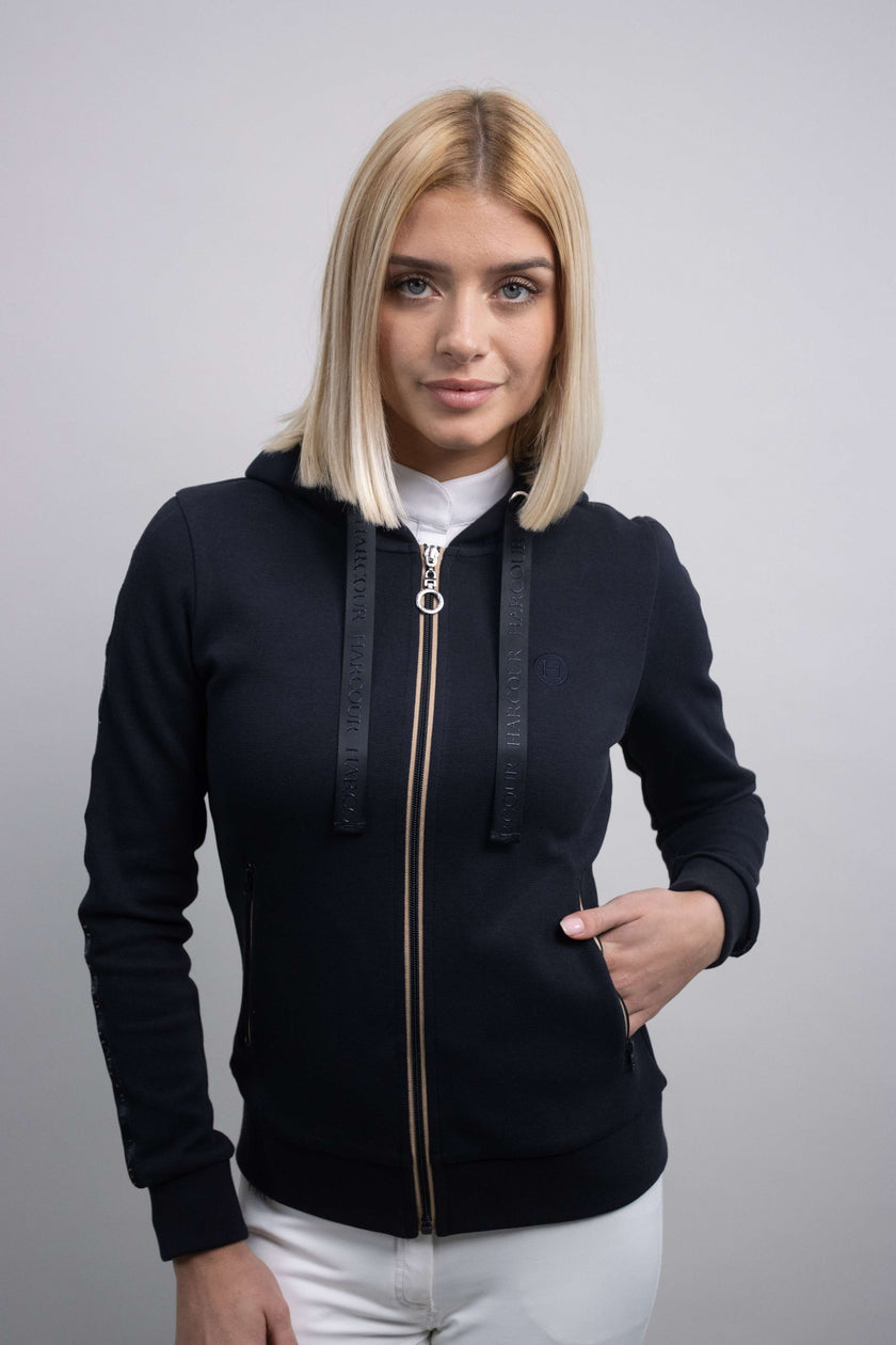 Harcour Zip-Hoodie Sultan Women Marine