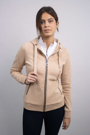 Harcour Zip-Hoodie Sultan Women Sand