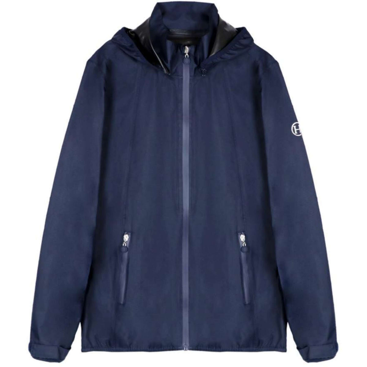 Harcour Rain Coat Cyclade Navy