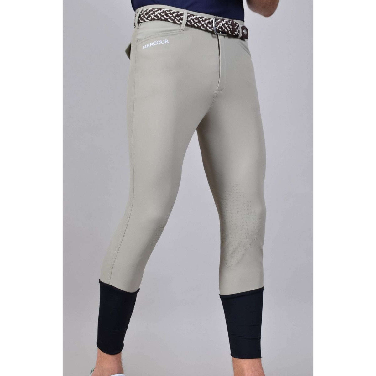 Harcour Breeches Costas Fix System Grip Beige