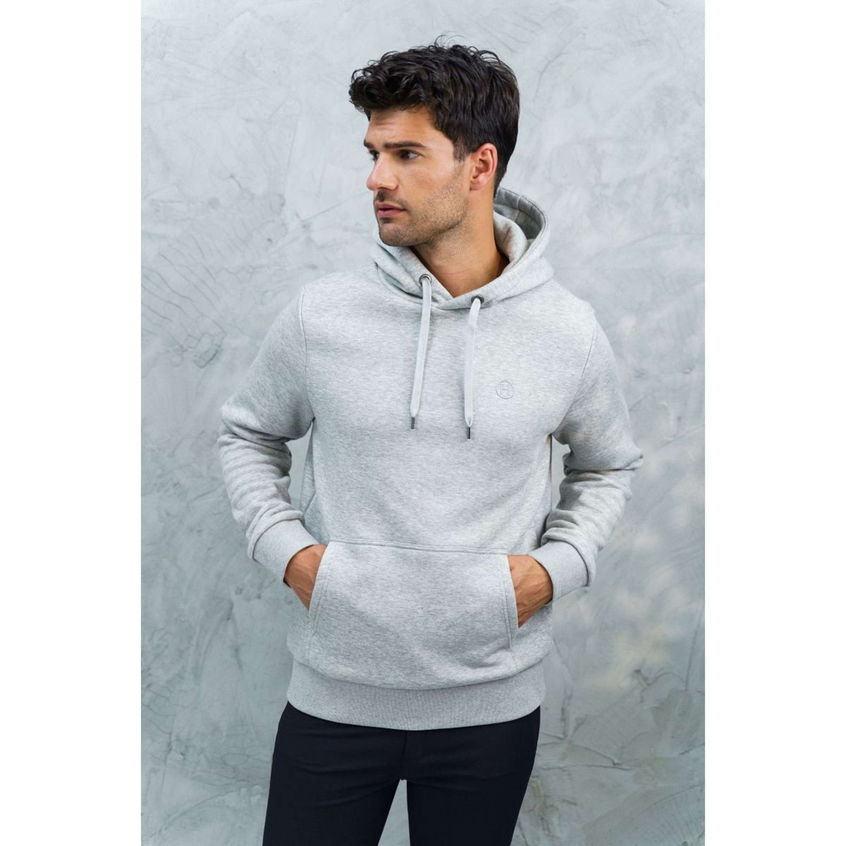 Harcour Hoodie Samyra Unisex Grey